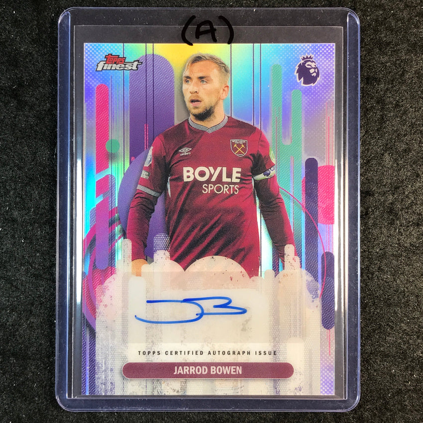 2026 Topps Finest Premier League JARROD BOWEN Finest Auto Refractor #FAC-BO (A)