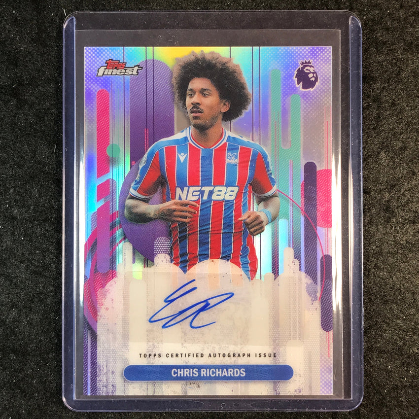 2026 Topps Finest Premier League CHRIS RICHARDS Finest Auto Refractor #FAC-CR