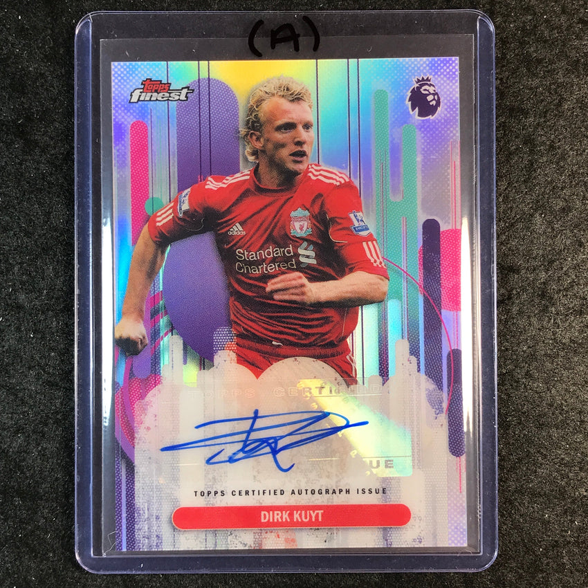 2026 Topps Finest Premier League DIRK KUYT Finest Auto Refractor #FAC-DK (A)