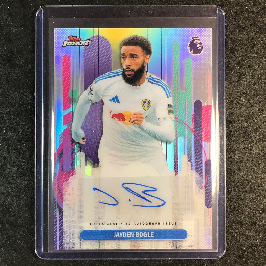 2026 Topps Finest Premier League JAYDEN BOGLE Finest Auto Refractor #FAC-JB