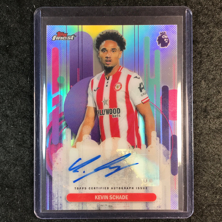 2026 Topps Finest Premier League KEVIN SCHADE Finest Auto Refractor #FAC-KS