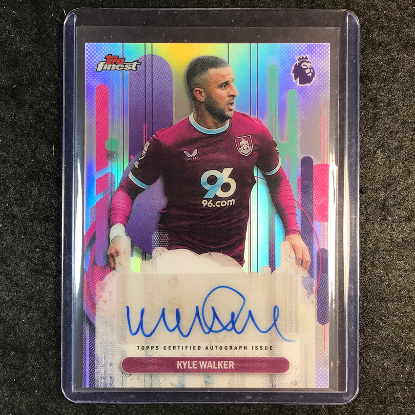 2026 Topps Finest Premier League KYLE WALKER Finest Auto Refractor #FAC-KW