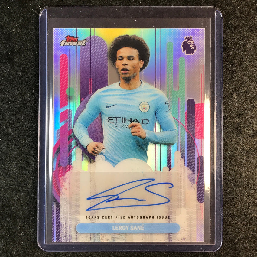 2026 Topps Finest Premier League LEROY SANE Finest Auto Refractor #FAC-LS