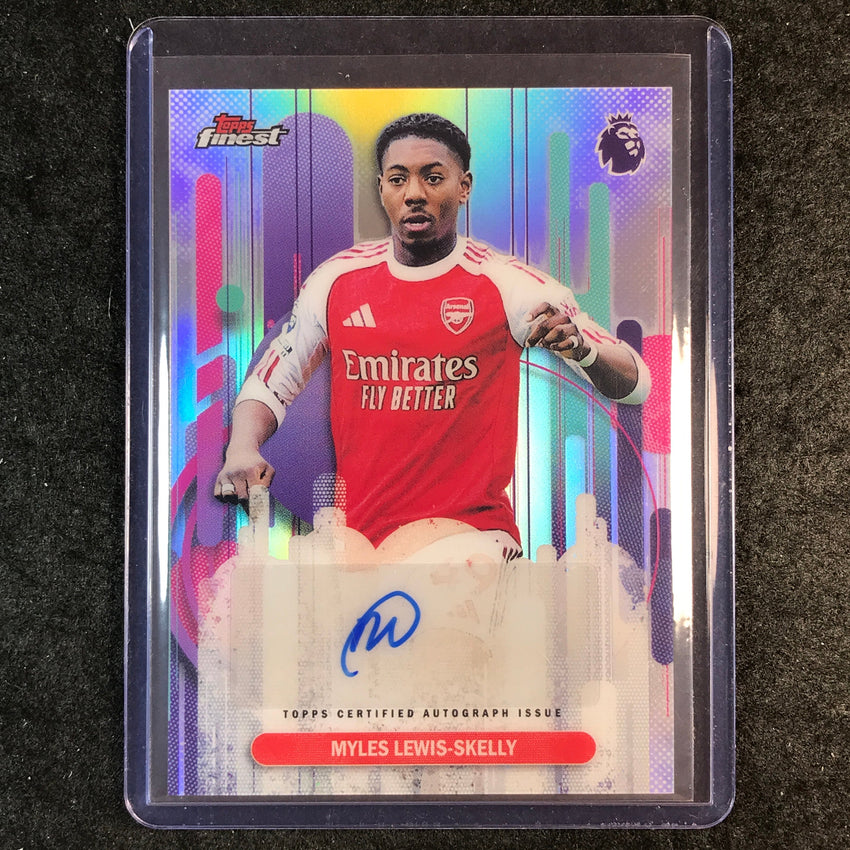 2026 Topps Finest Premier League MYLES LEWIS-SKELLY Auto Refractor #FAC-ML