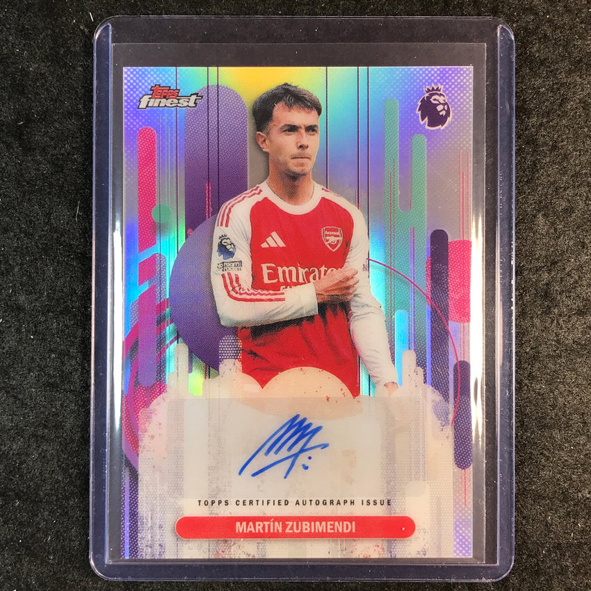 2026 Topps Finest Premier League MARTIN ZUBIMENDI Finest Auto Refractor #FAC-MZ