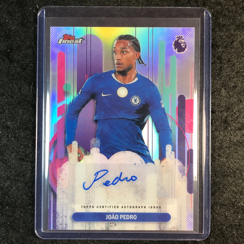 2026 Topps Finest Premier League JOAO PEDRO Finest Auto Refractor #FAC-PE