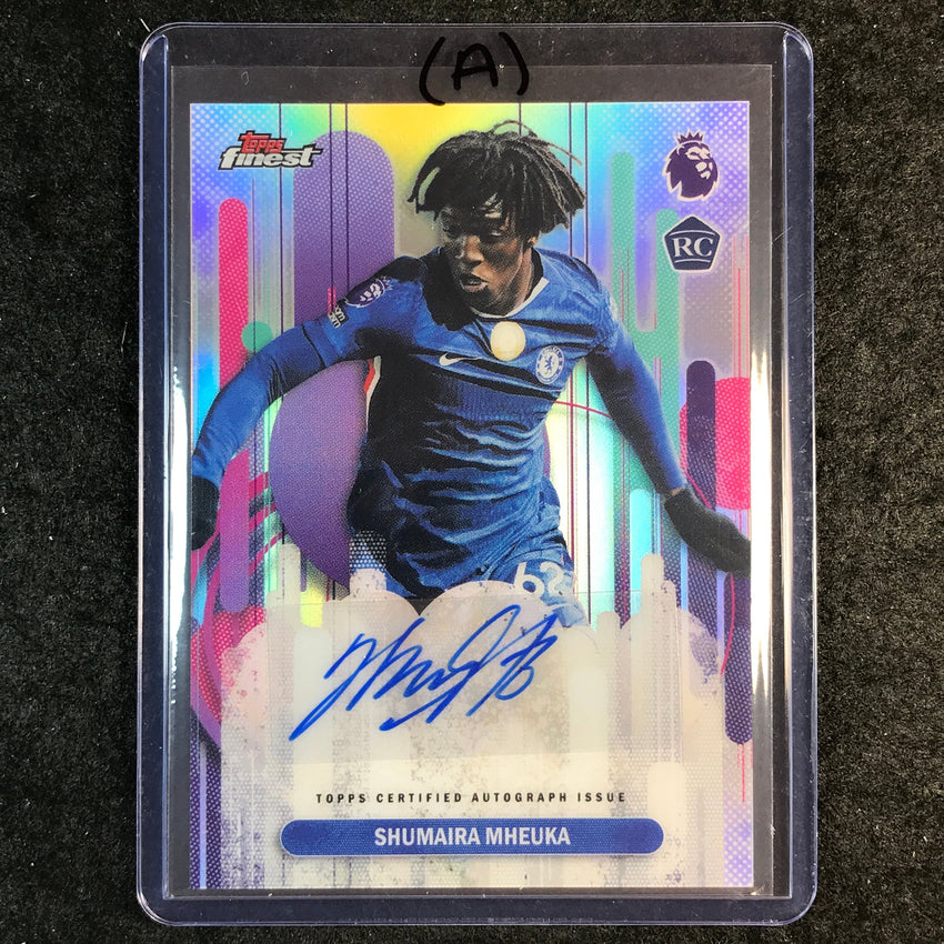 2026 Topps Finest Premier League SHUMAIRA MHEUKA Finest Rookie Auto #FAC-SM (A)