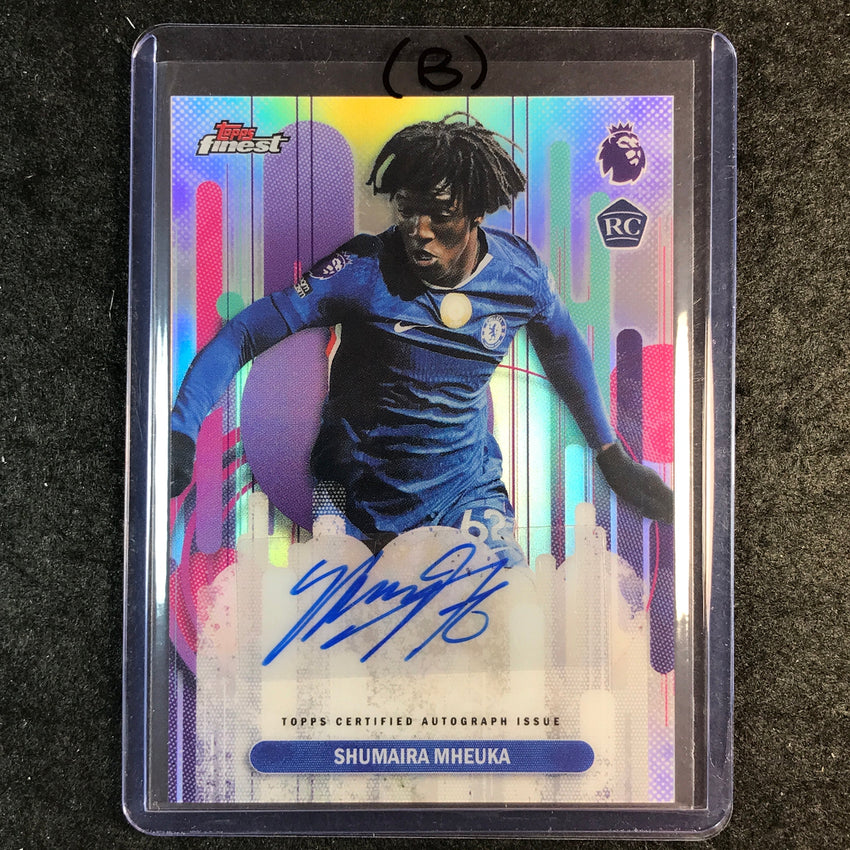 2026 Topps Finest Premier League SHUMAIRA MHEUKA Finest Rookie Auto #FAC-SM (B)
