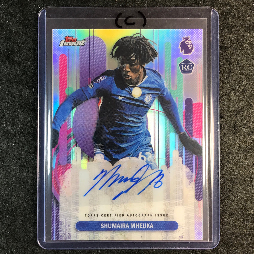 2026 Topps Finest Premier League SHUMAIRA MHEUKA Finest Rookie Auto #FAC-SM ©