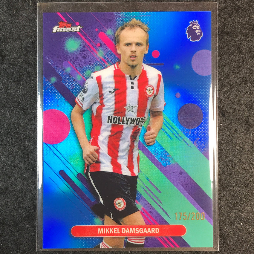 2026 Topps Finest Premier League MIKKEL DAMSGAARD Common Blue /200 #12