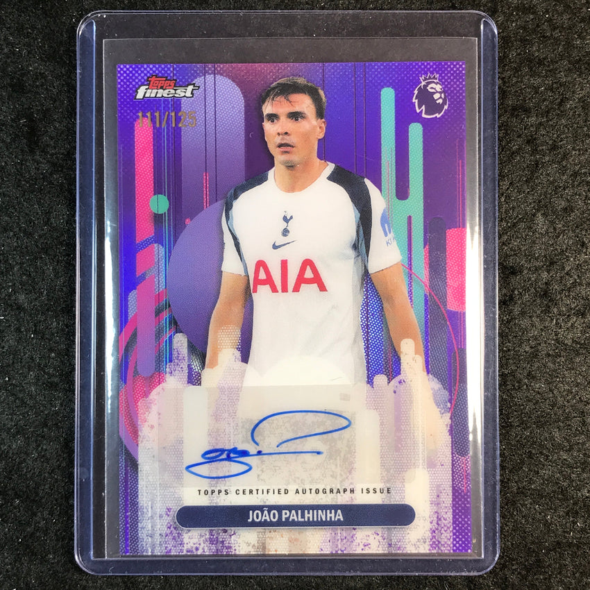 2026 Topps Finest Premier League JOAO PALHINHA Finest Auto Purple 111/125