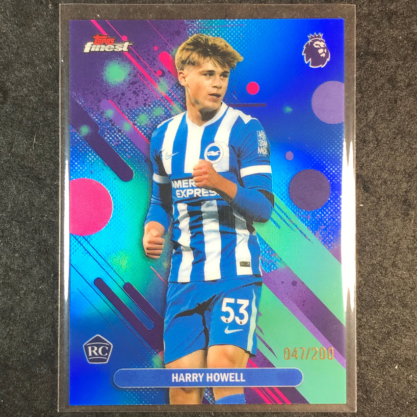 2026 Topps Finest Premier League HARRY HOWELL Rookie Common Blue /200 #19