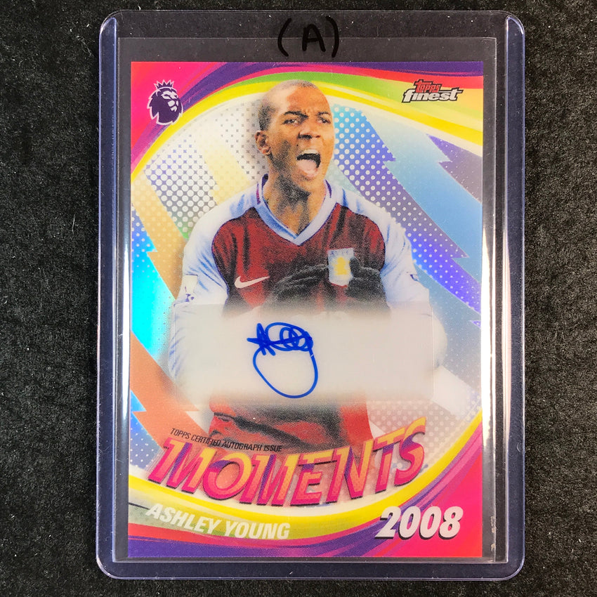 2026 Topps Finest Premier League ASHLEY YOUNG Finest Moments Auto #FM-AY (A)