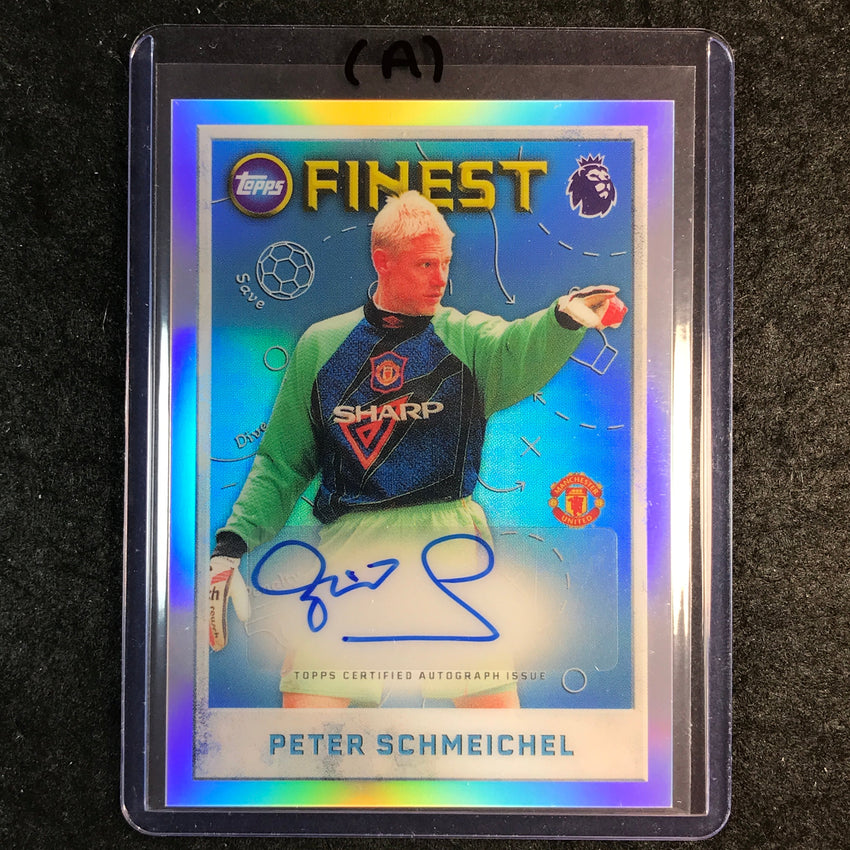 2026 Topps Finest Premier League PETER SCHMEICHEL Finest Seasons Auto #FS-PS (A)