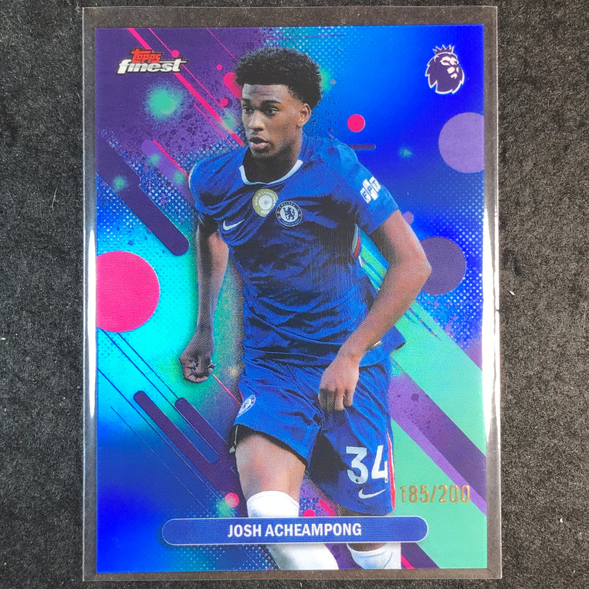 2026 Topps Finest Premier League JOSH ACHEAMPONG Common Blue /200 #30