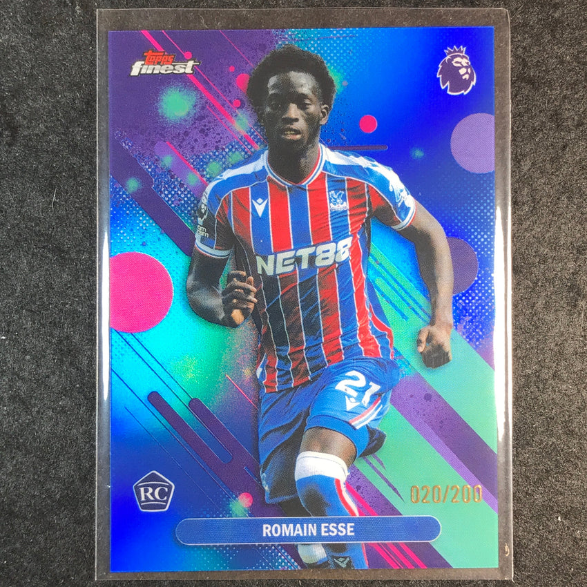 2026 Topps Finest Premier League ROMAIN ESSE Rookie Common Blue /200 #33
