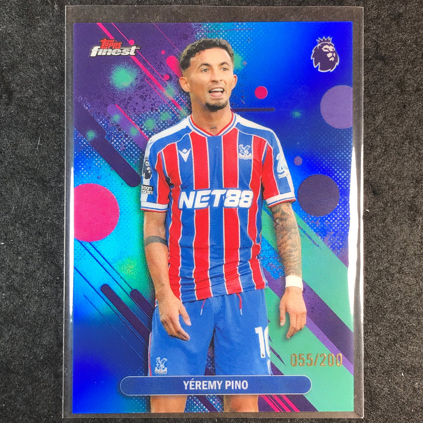 2026 Topps Finest Premier League YEREMY PINO Common Blue /200 #37