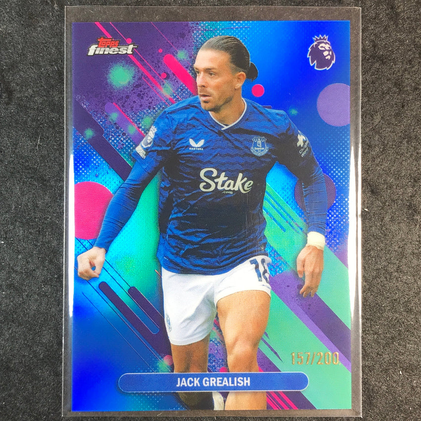 2026 Topps Finest Premier League JACK GREALISH Common Blue /200 #38