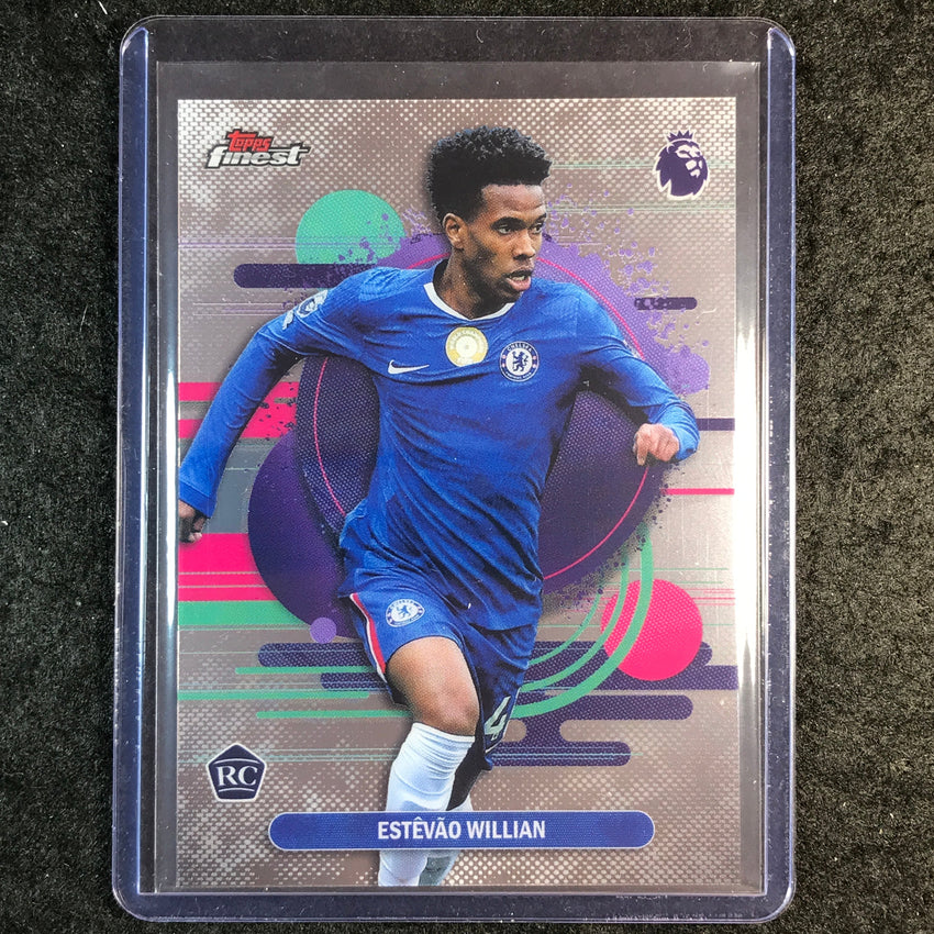 2026 Topps Finest Premier League ESTEVAO WILLIAN Uncommon Rookie Base #135
