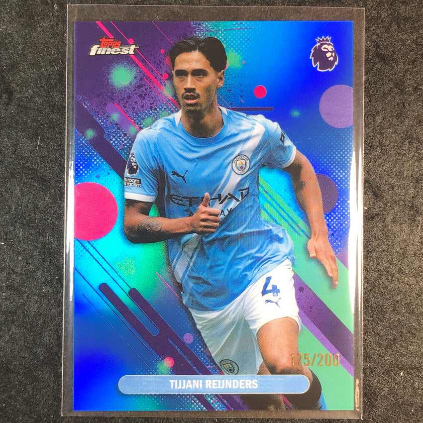 2026 Topps Finest Premier League TIJJANI REIJNDERS Common Blue /200 #64
