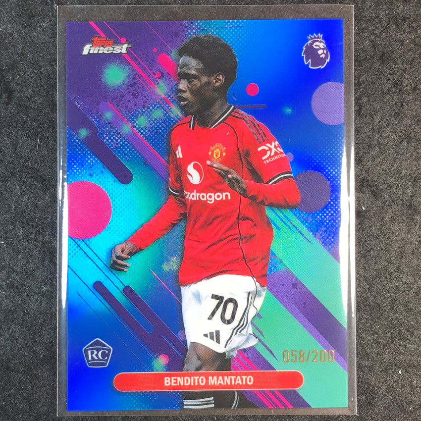 2026 Topps Finest Premier League BENDITO MANTATO Rookie Common Blue /200 #71