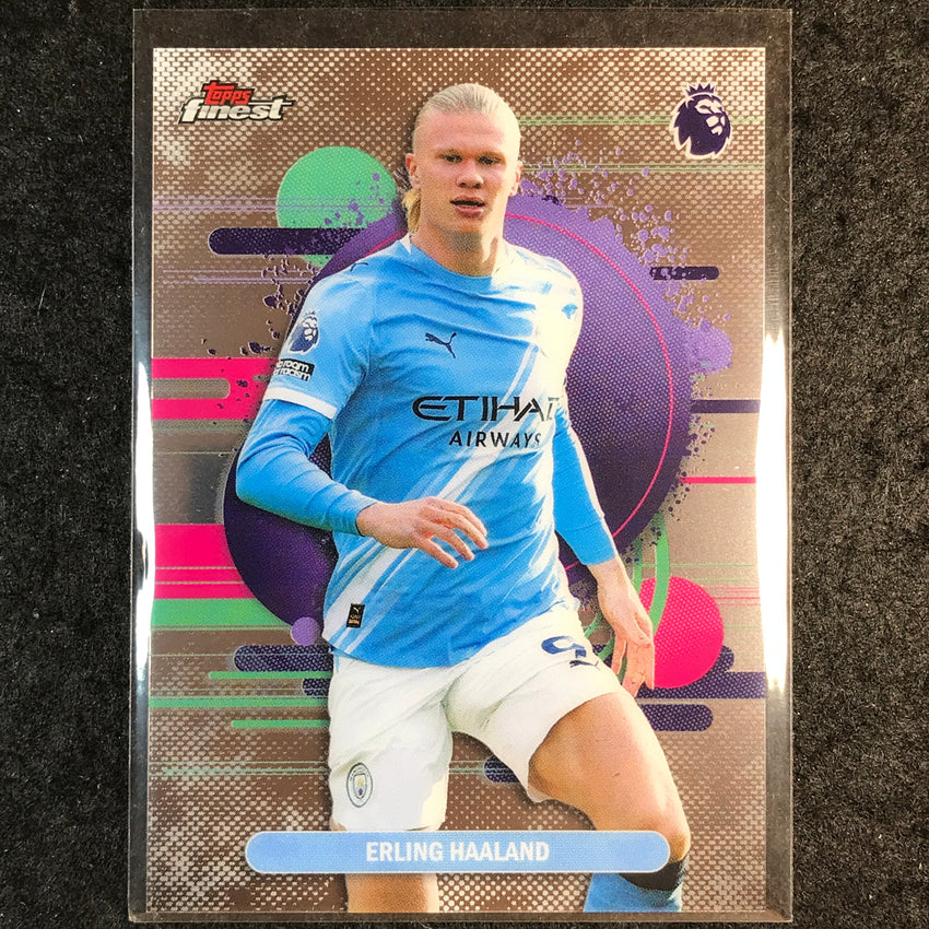 2026 Topps Finest Premier League ERLING HAALAND Uncommon Base #160