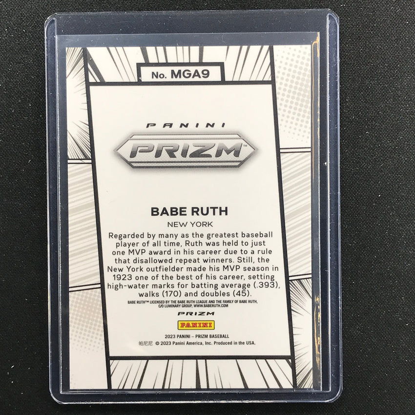 2023 Prizm MLB BABE RUTH Manga SSP #MGA9