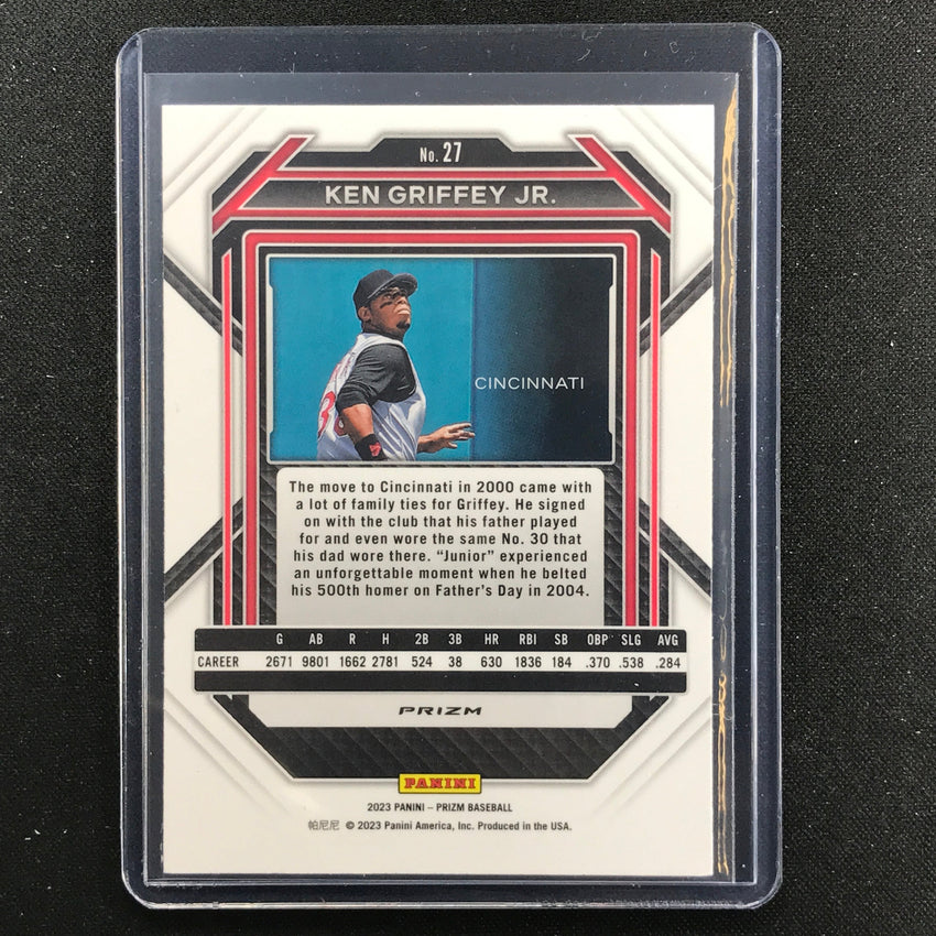2023 Prizm Mlb Ken Griffey Jr. Giraffe Ssp No 27