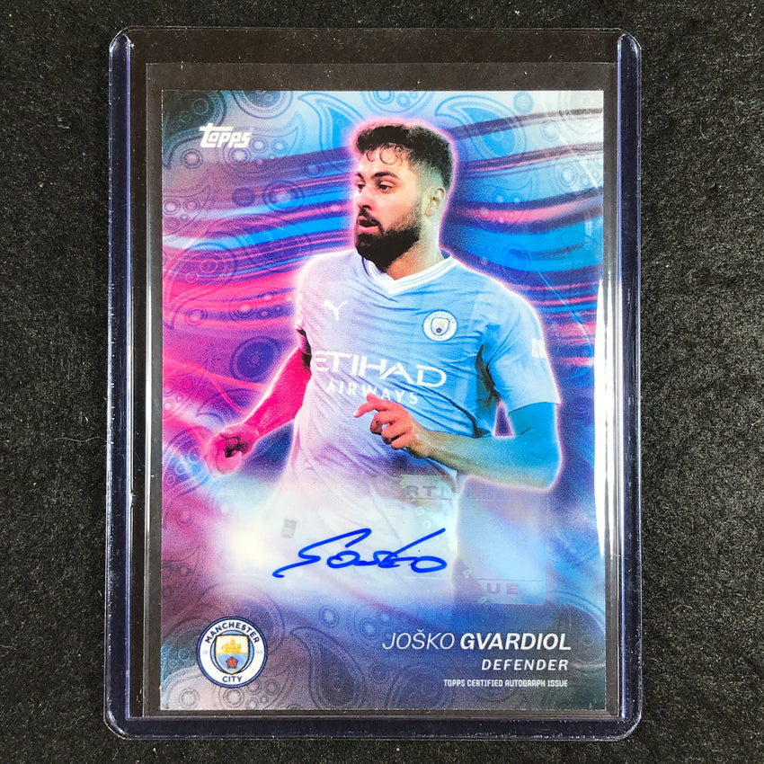 2023-24 Topps Manchester City JOSKO GVARDIOL Game On Auto #GV