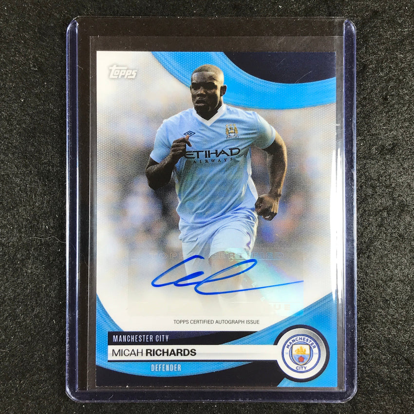 2023-24 Topps Manchester City MICAH RICHARDS Base Auto #MR
