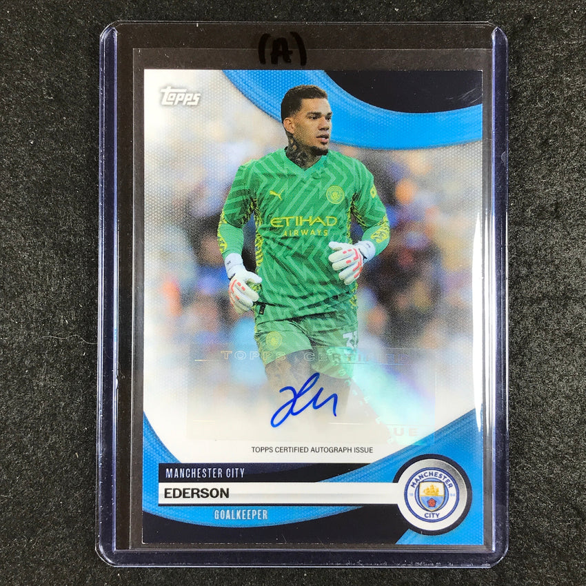 2023-24 Topps Manchester City EDERSON Base Auto #ED (A)