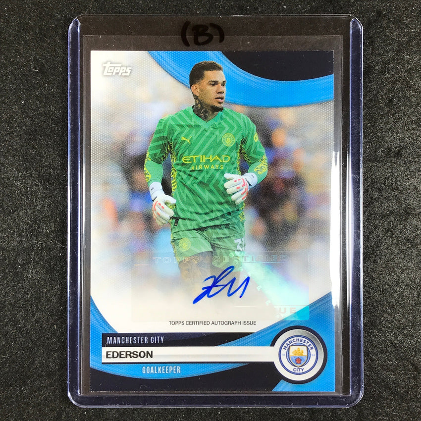 2023-24 Topps Manchester City EDERSON Base Auto #ED (B)
