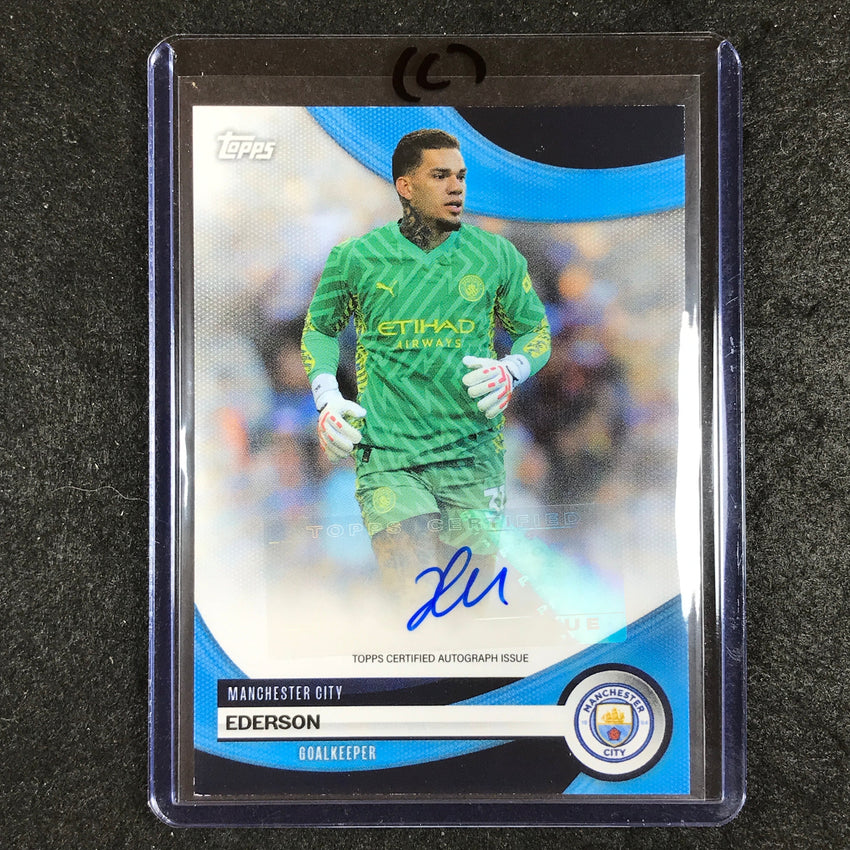 2023-24 Topps Manchester City EDERSON Base Auto #ED (C)