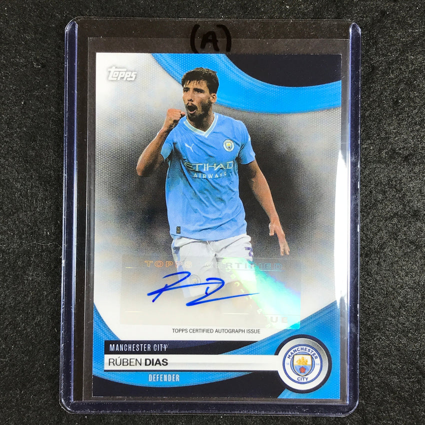 2023-24 Topps Manchester City RUBEN DIAS Base Auto #RD (A)