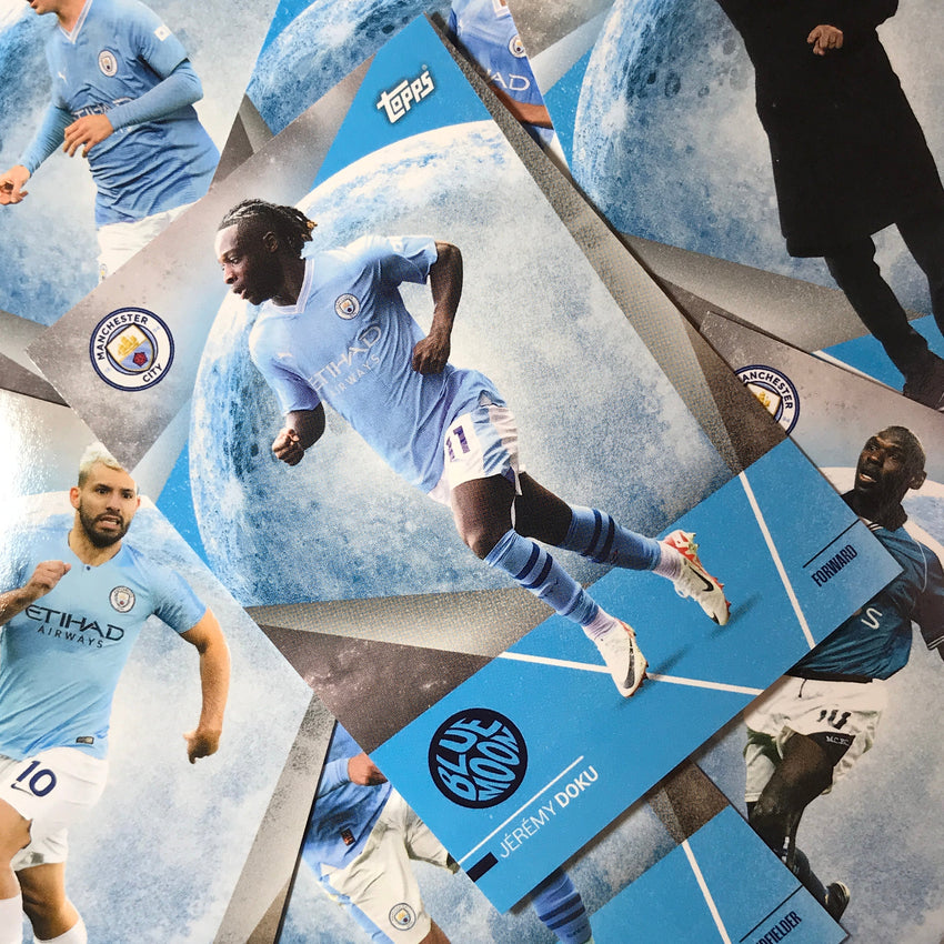 2023-24 Topps Manchester City PHIL FODEN Blue Moon Base #43