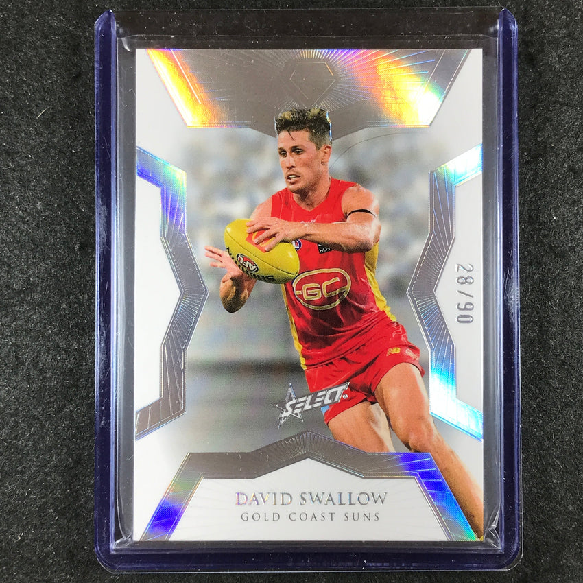 2023 Select AFL Gem DAVID SWALLOW Base 28/90