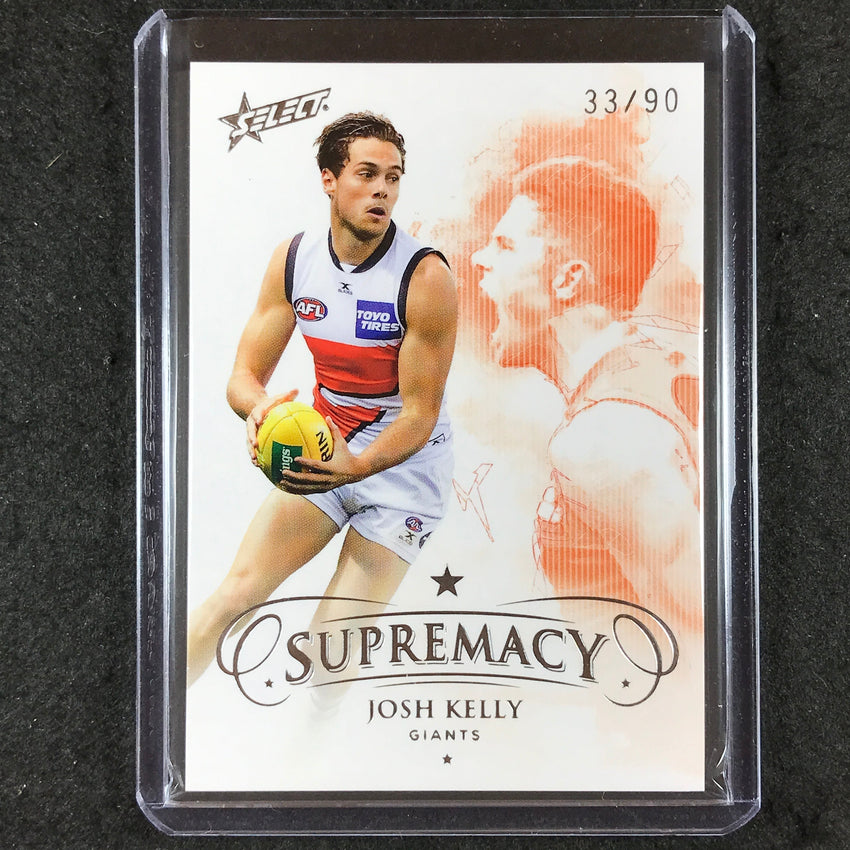 2019 Select AFL Supremacy JOSH KELLY Base 33/90