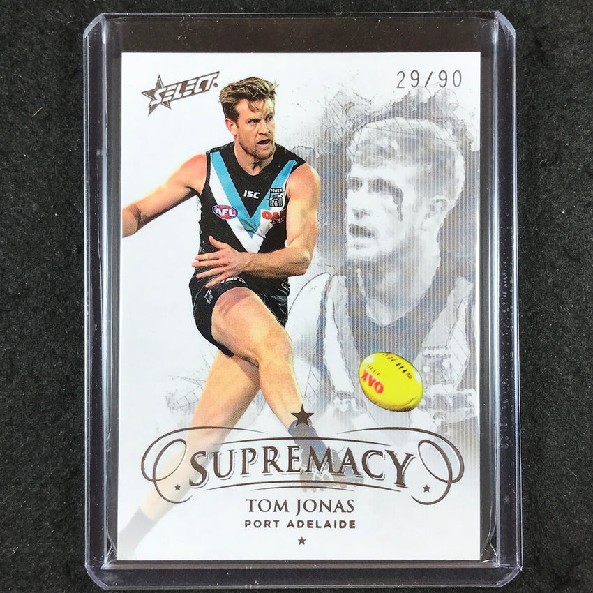 2019 Select AFL Supremacy TOM JONAS Base 29/90
