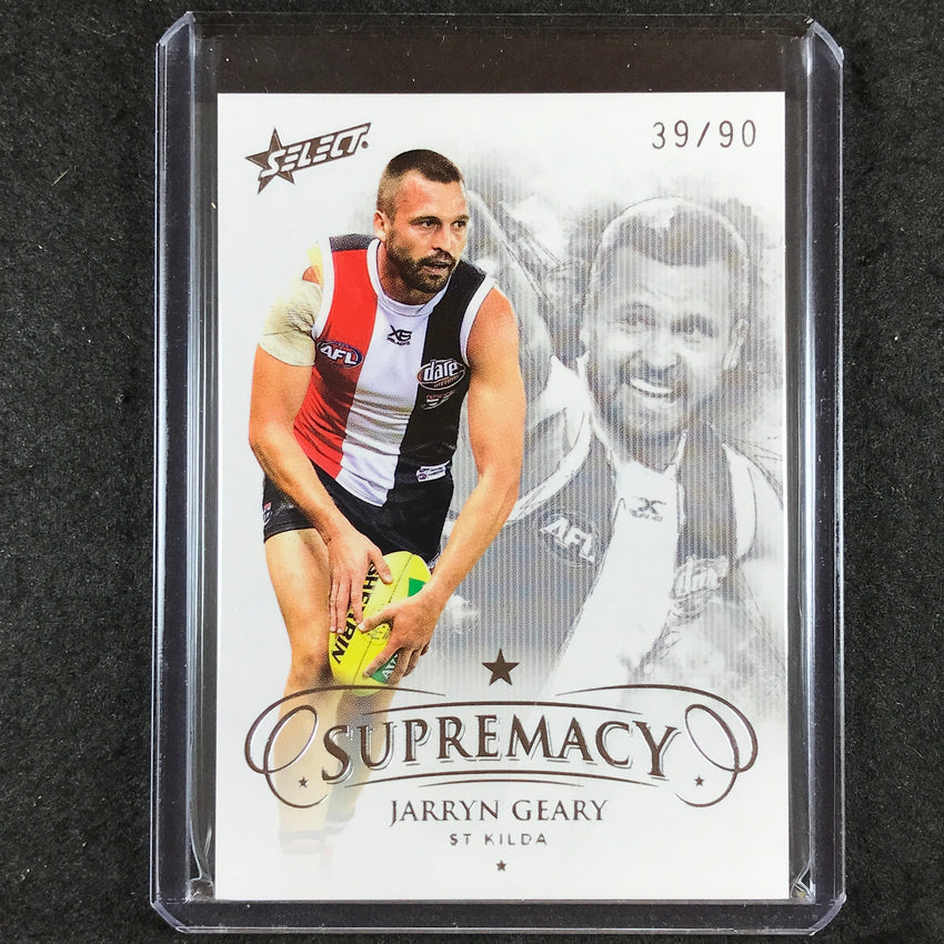 2019 Select AFL Supremacy JARRYN GEARY Base 39/90