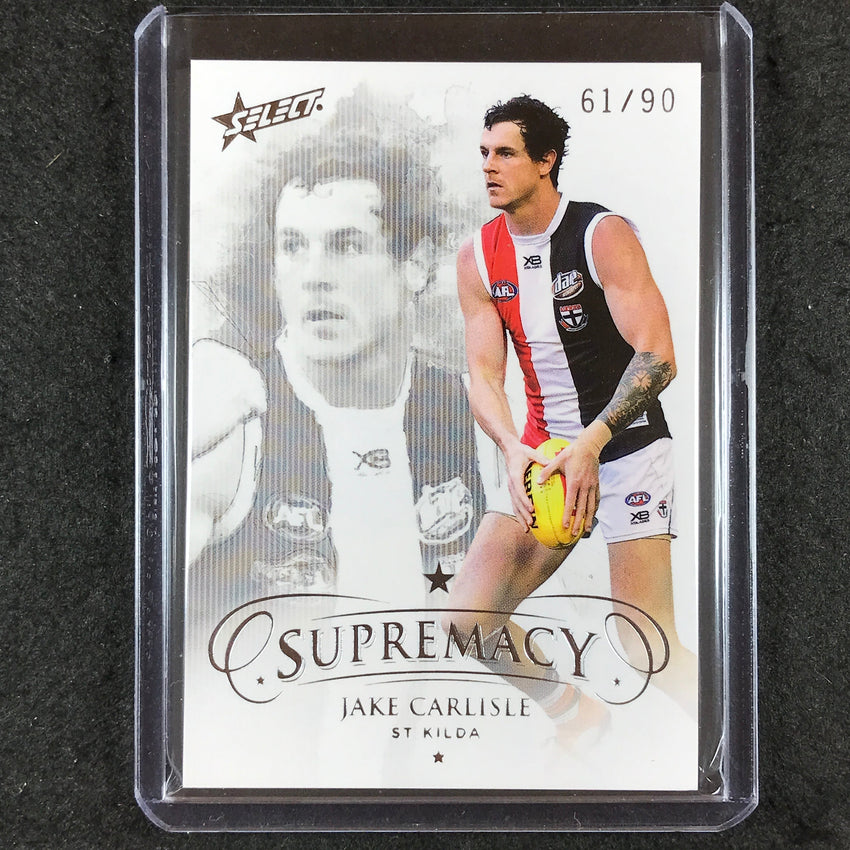 2019 Select AFL Supremacy JAKE CARLISLE Base 61/90