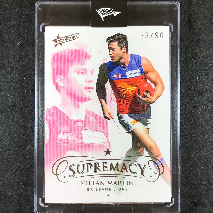 2019 Select AFL Supremacy STEFAN MARTIN Base 33/90