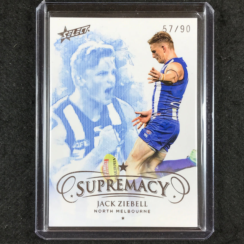 2019 Select AFL Supremacy JACK ZIEBELL Base 57/90