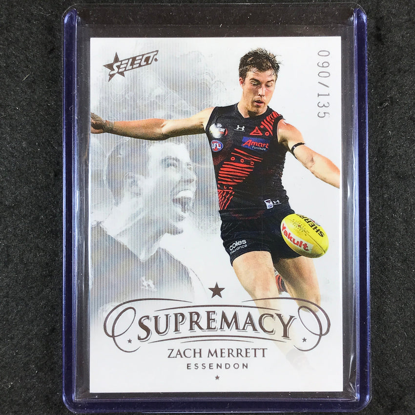 2021 Select AFL Supremacy ZACH MERRETT Base 90/135