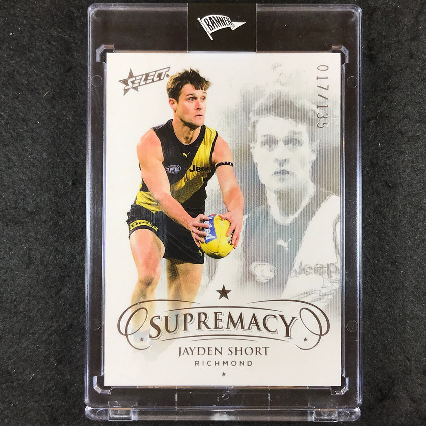 2021 Select AFL Supremacy JAYDEN SHORT Base 17/135