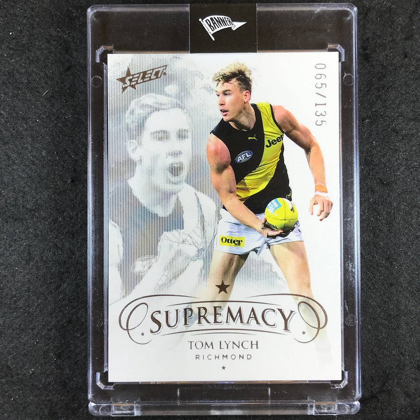 2021 Select AFL Supremacy TOM LYNCH Base 65/135