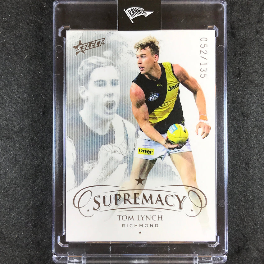 2021 Select AFL Supremacy TOM LYNCH Base 52/135