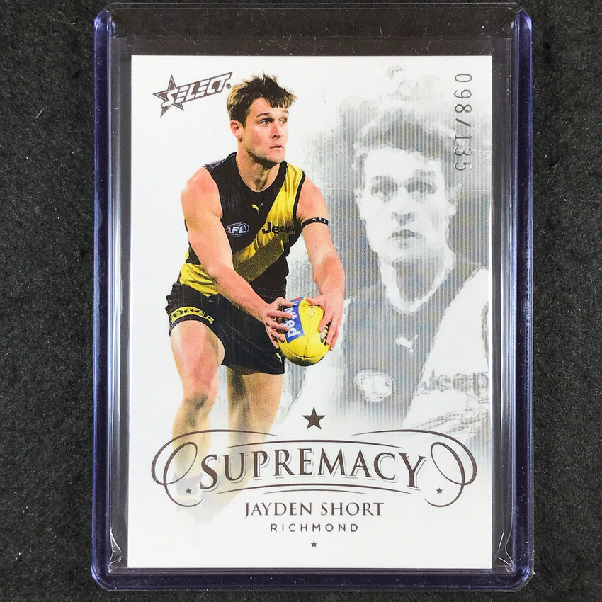 2021 Select AFL Supremacy JAYDEN SHORT Base 98/135