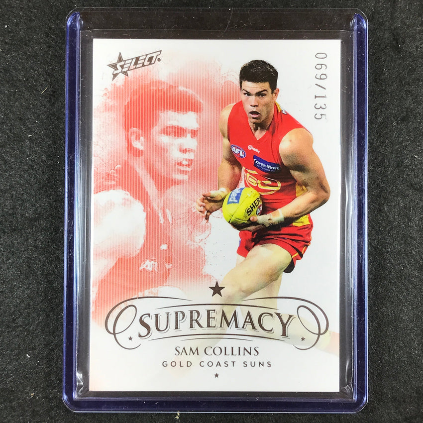 2021 Select AFL Supremacy SAM COLLINS Base 69/135