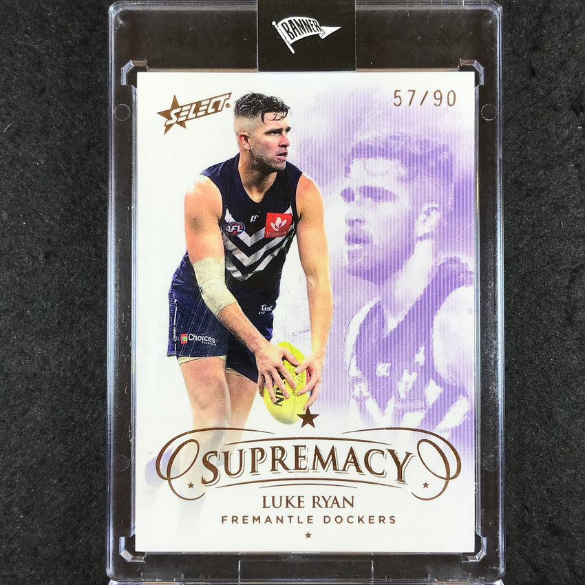 2021 Select AFL Supremacy LUKE RYAN Base Gold 57/90