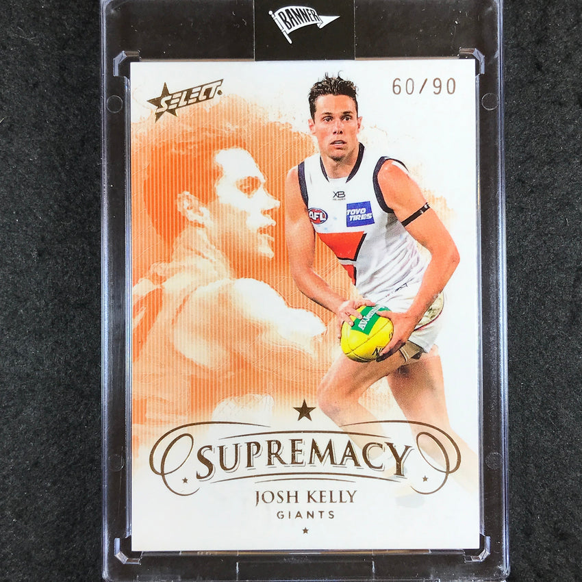 2021 Select AFL Supremacy JOSH KELLY Base Gold 60/90